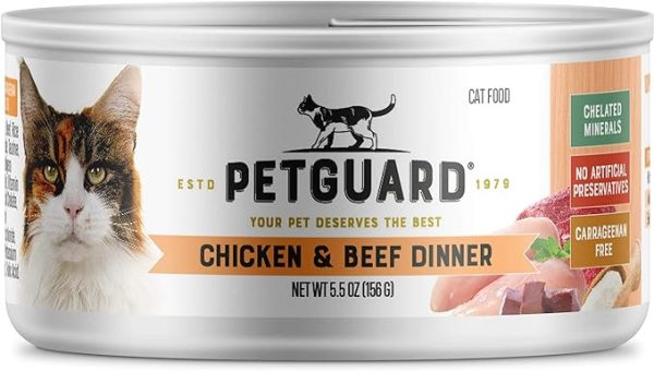 Chicken & Beef Dinner Canned Cat Food, 5.5-oz, case of 24