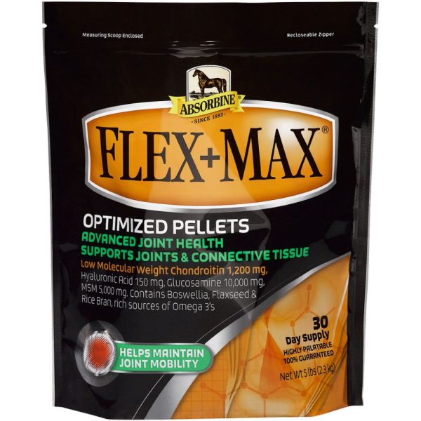 Absorbine Flex+Max Optimized Pellets, Advanced Joint Health, 5lb