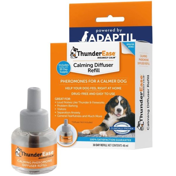 ThunderEase Calming Diffuser Refill for Dogs, 30 day, 48-ml