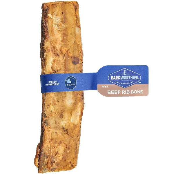 Barkworthies Beef Rib Bone Dog Chew (1 ct)