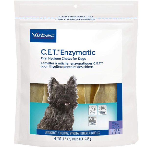 CET Enzymatic Chews for Small Dogs (30 Chews)