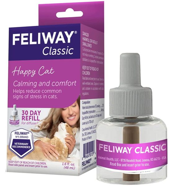 Feliway Classic Diffuser Refill, 48 mL