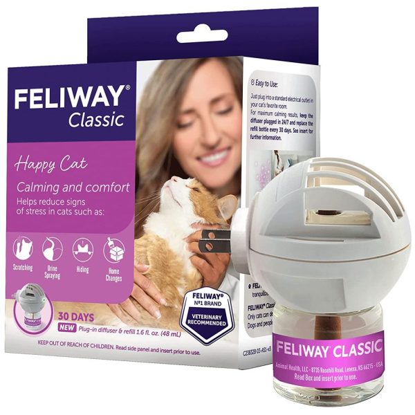 Feliway Classic Diffuser Plug In for Cats Starter Kit