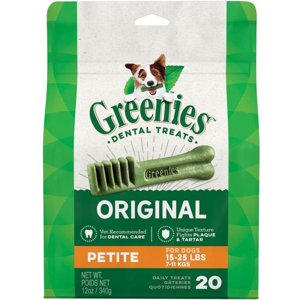 Greenies Petite Dental Dog Treats (20 count)