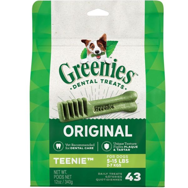 Greenies Teenie Dental Dog Treats (43 count)