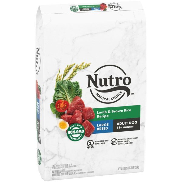 Nutro Natural Choice Large Breed Adult Dry Dog Food - Lamb & Brown Rice Recipe (30 lb)